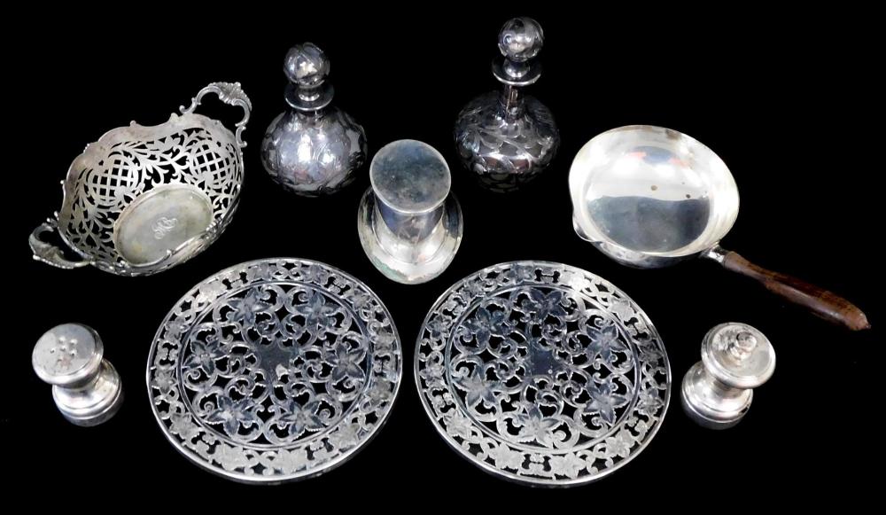 SILVER: NINE PIECES, MANY WEIGHTED