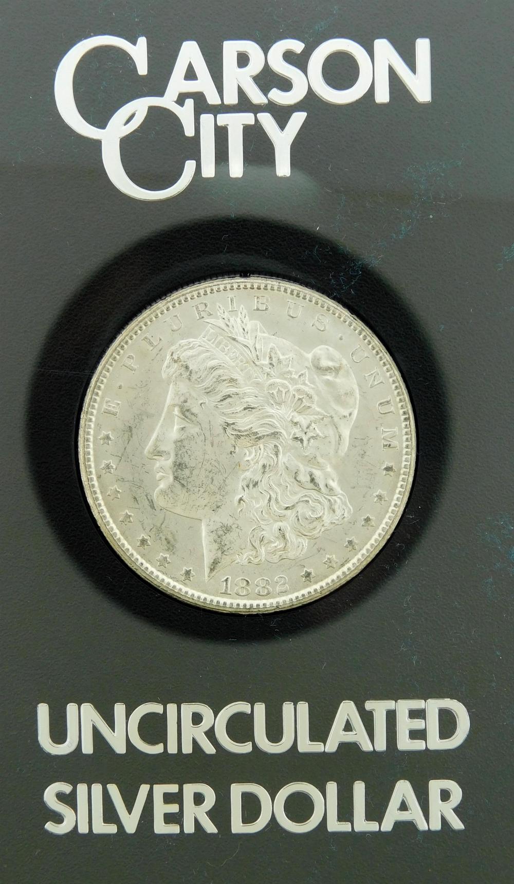 COINS: ONE1882-CC SILVER DOLLAR,