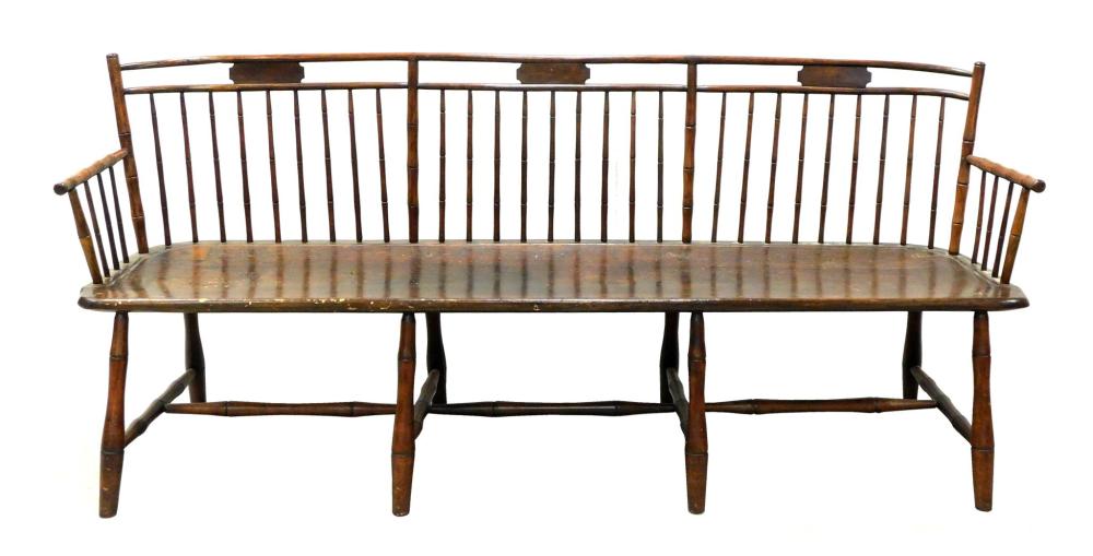 WINDSOR BENCH, AMERICAN, PENNSYLVANIA,