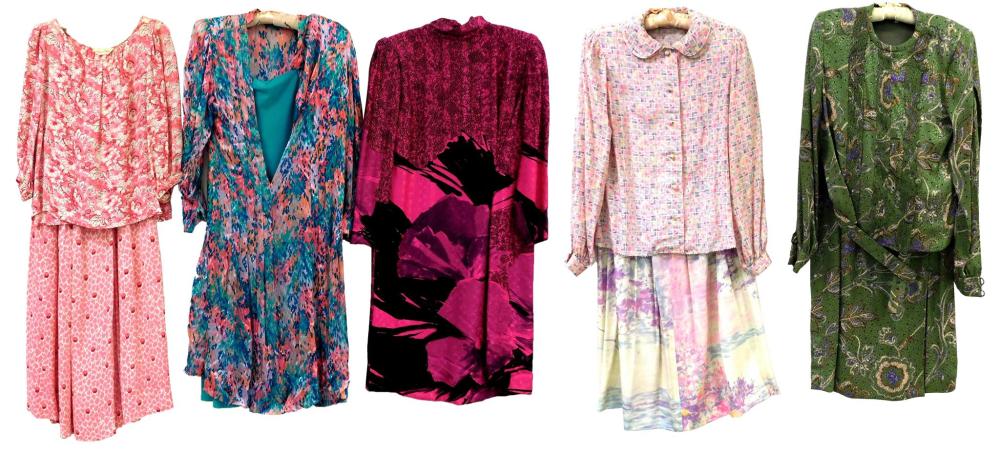 VINTAGE CLOTHING: FIVE DESIGNER PIECES