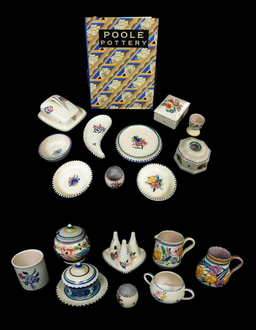 POOLE ENGLISH POTTERY GROUP EIGHTEEN 31e509