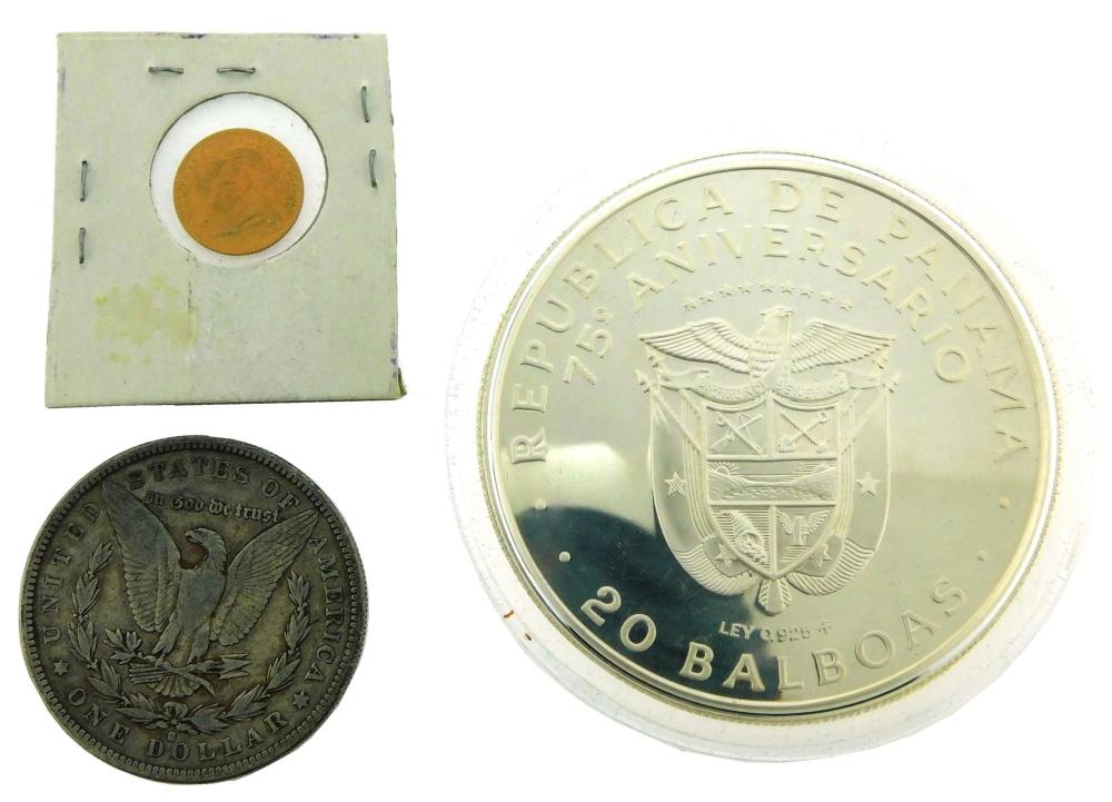 COINS: THREE WORLD COINS, DETAILS