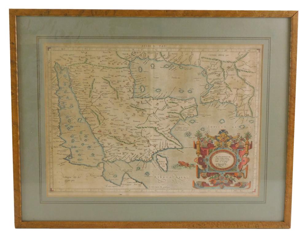 MAP: GERARD MERCATOR (1512-1594),