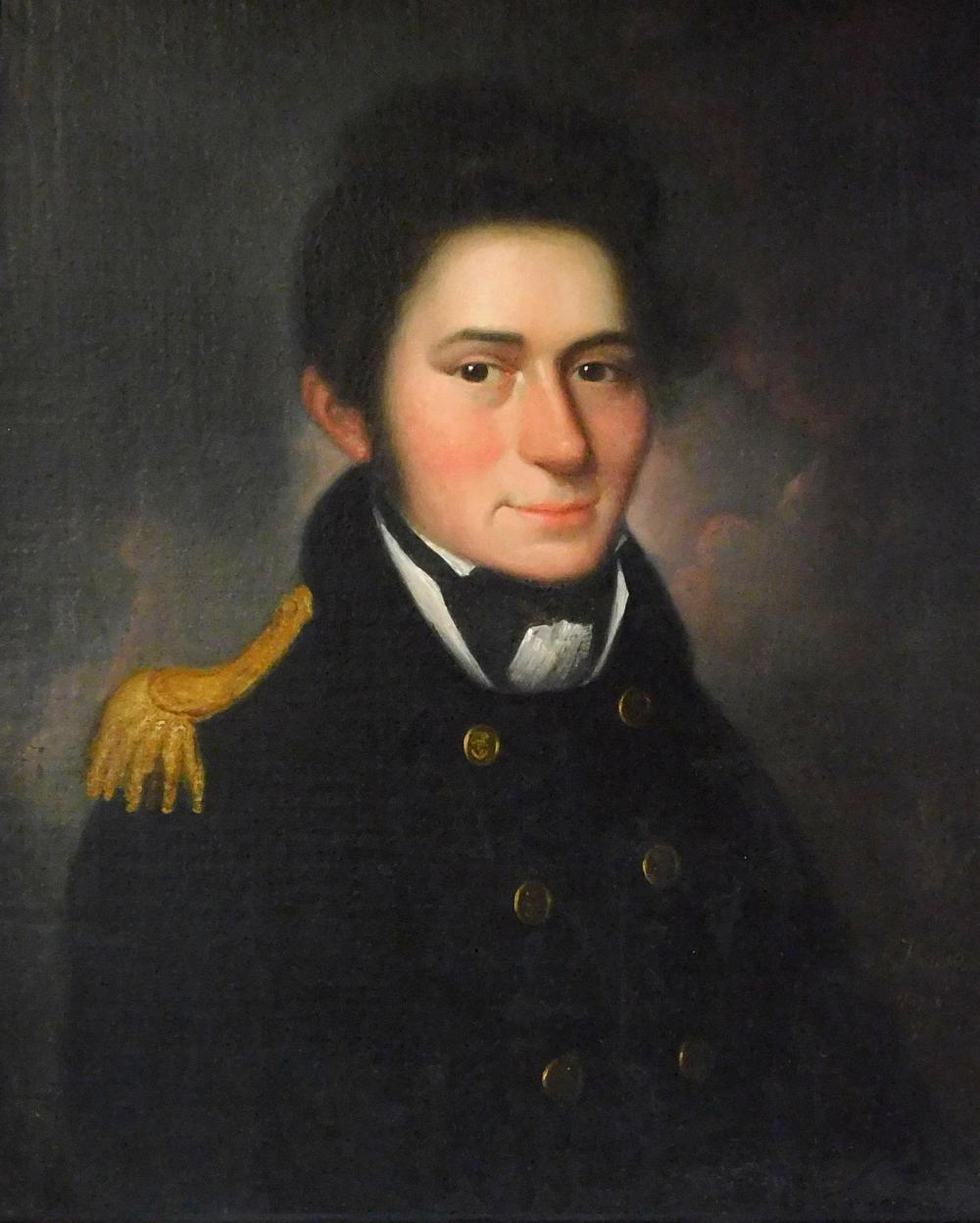 PORTRAIT OF MILITARY MAN, 19TH