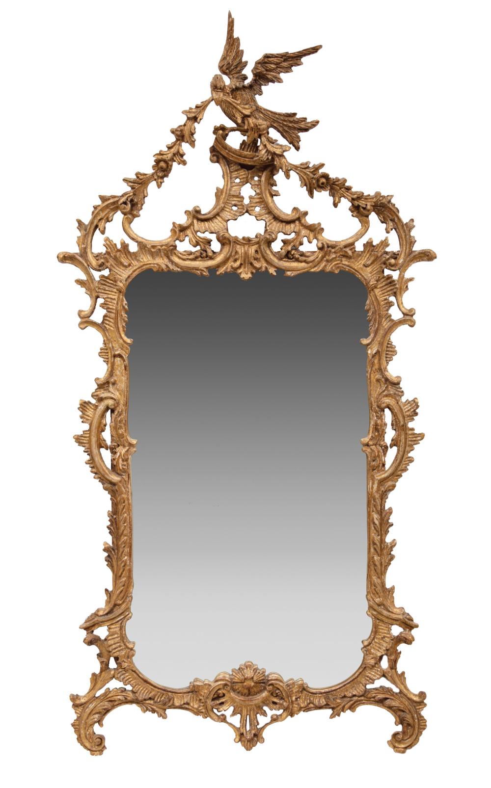 CHIPPENDALE STYLE GILTWOOD MIRRORChippendale Style 31be78