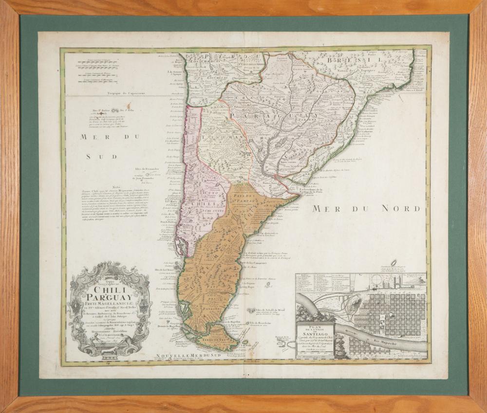 JOHANN BAPTIST HOMANN, MAP, C.