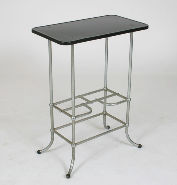 Machine Age stand/table, French