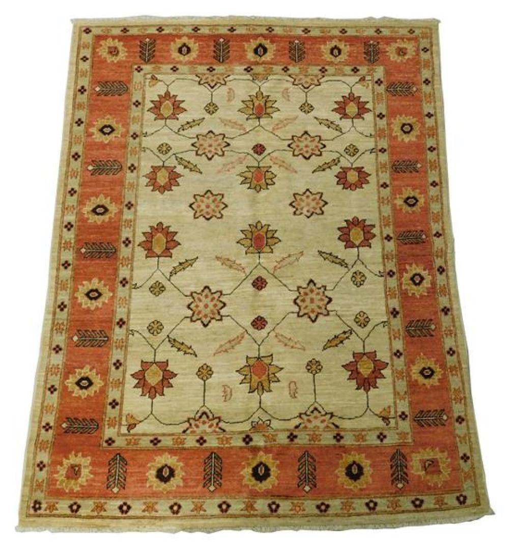 RUG: PESHAWAR MAHAL, 4' 8" X 6'