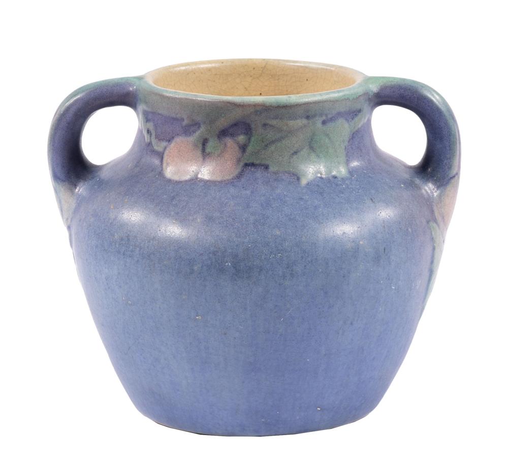 NEWCOMB COLLEGE ART POTTERY TWO-HANDLED