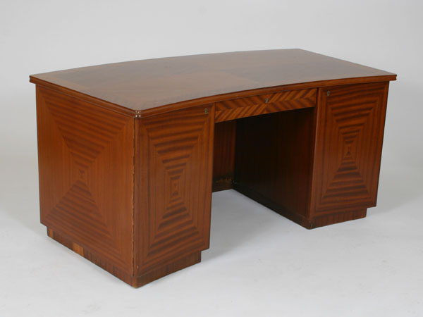 Impressive French Modern mahogany