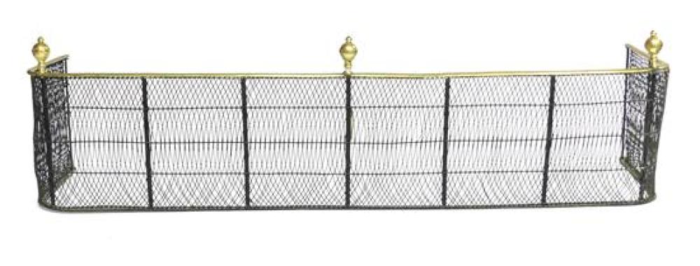 FIRE SCREEN, 19TH C., INTERLACED