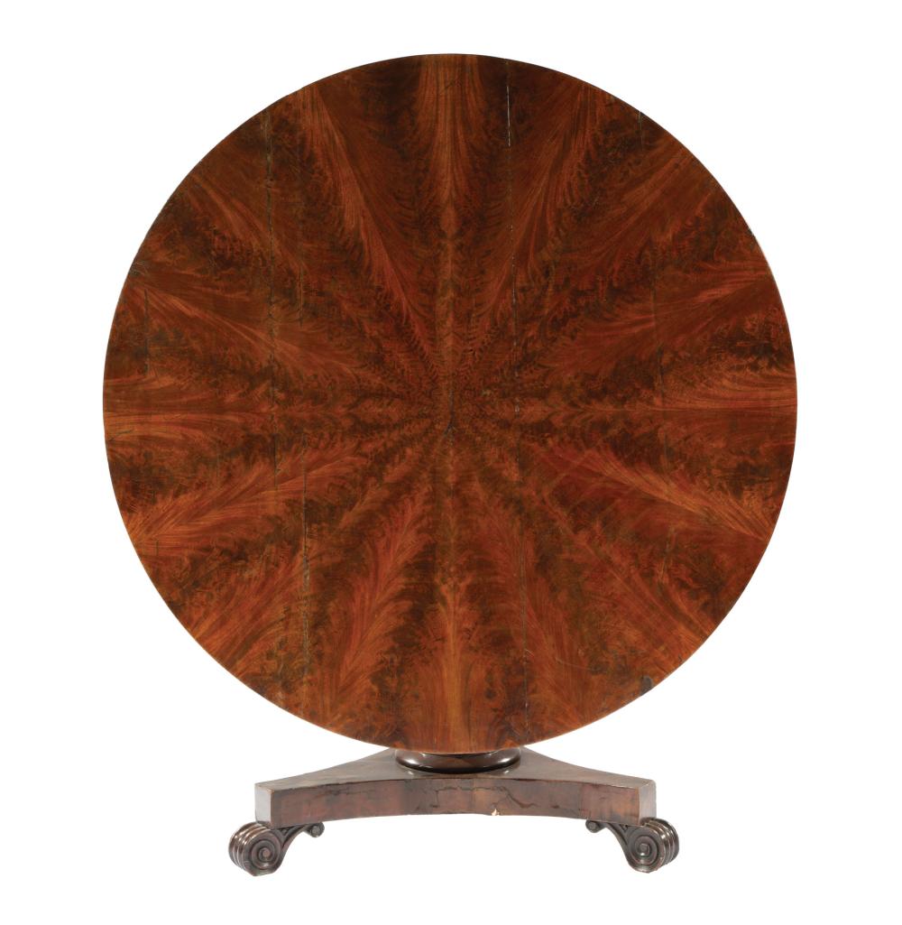 RESTAURATION MAHOGANY TILT-TOP