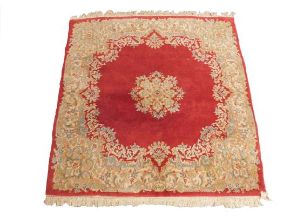 RUG SEMI ANTIQUE PERSIAN KIRMEN  31bff9