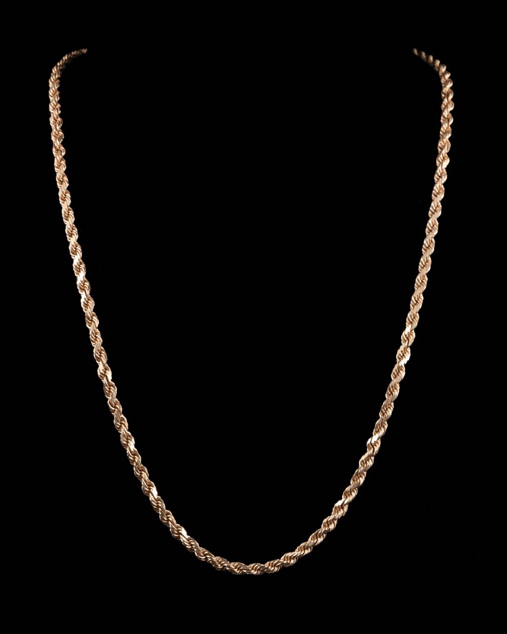 14 KT YELLOW GOLD CHAIN14 kt  31c045