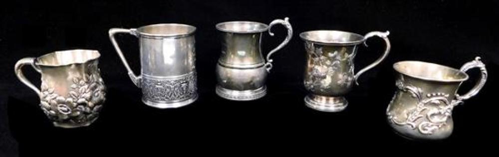 SILVER FIVE CUPS INCLUDING DUHME 31c070