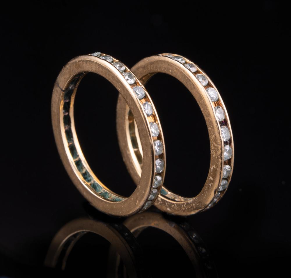 14 KT. YELLOW GOLD AND DIAMOND