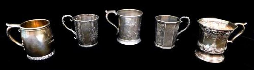 SILVER: FIVE SILVER CUPS, FOUR