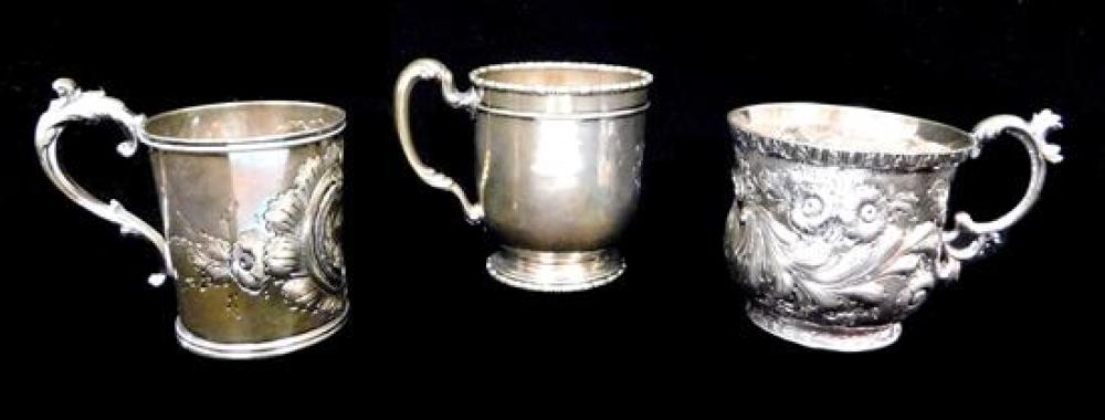 SILVER THREE 19TH C PHILADELPHIA 31c0c9