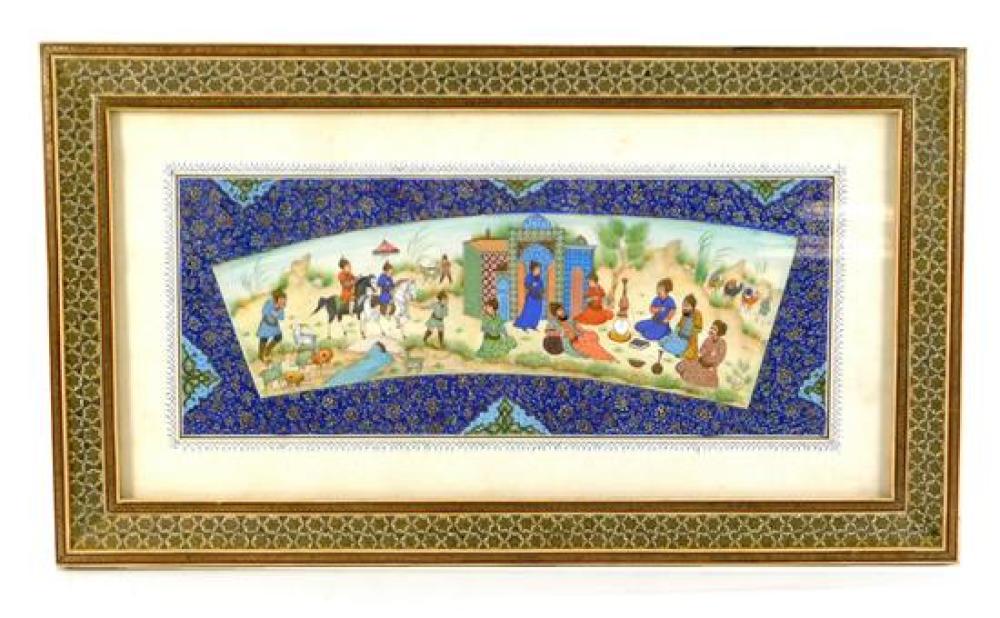 19TH 20TH C PERSIAN MINIATURE 31c15c