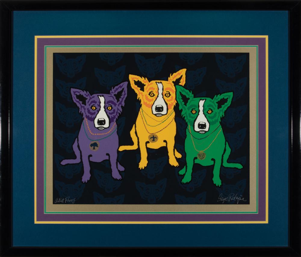 GEORGE RODRIGUE (AMERICAN/LOUISIANA,