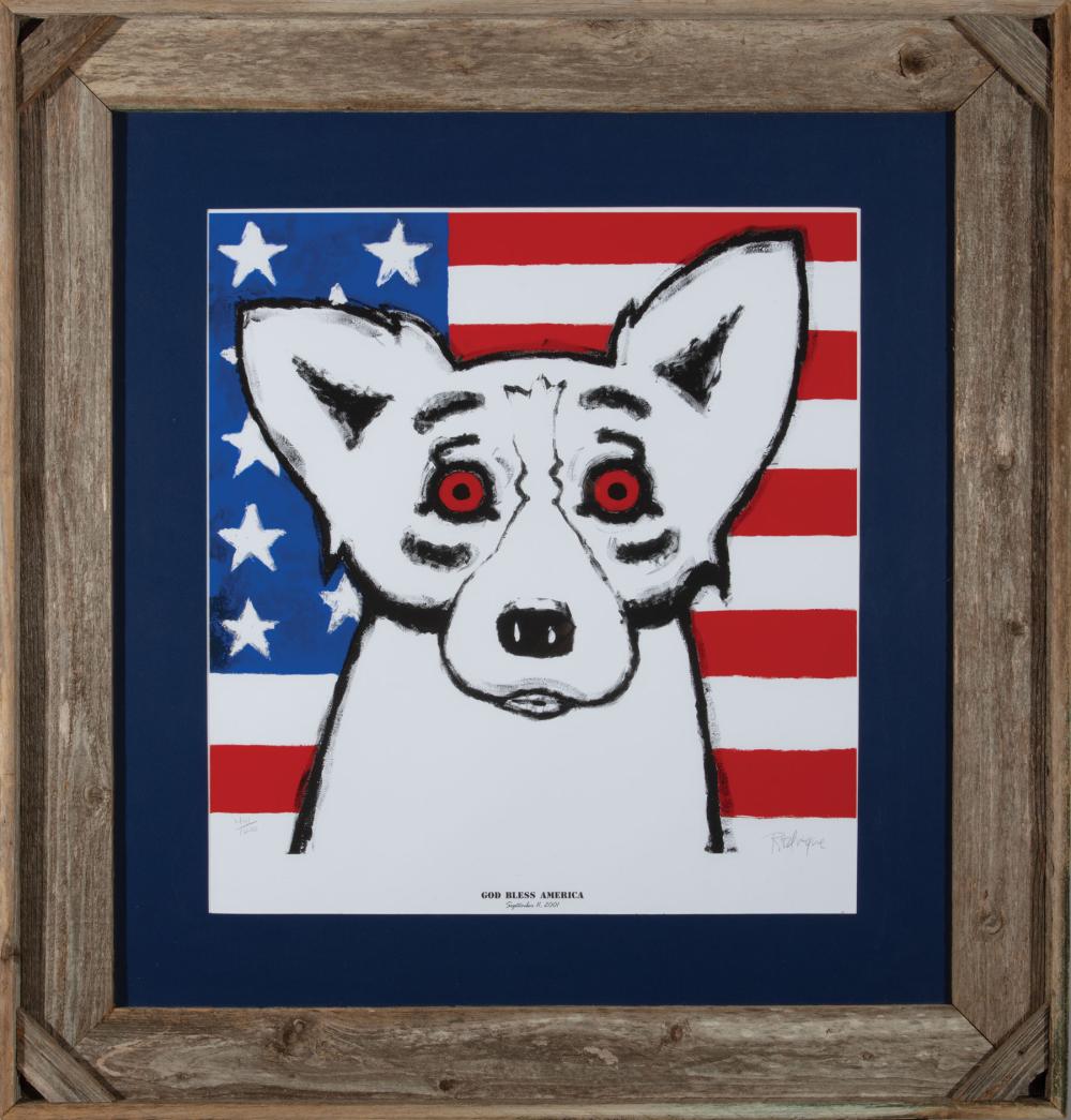 GEORGE RODRIGUE (AMERICAN/LOUISIANA,