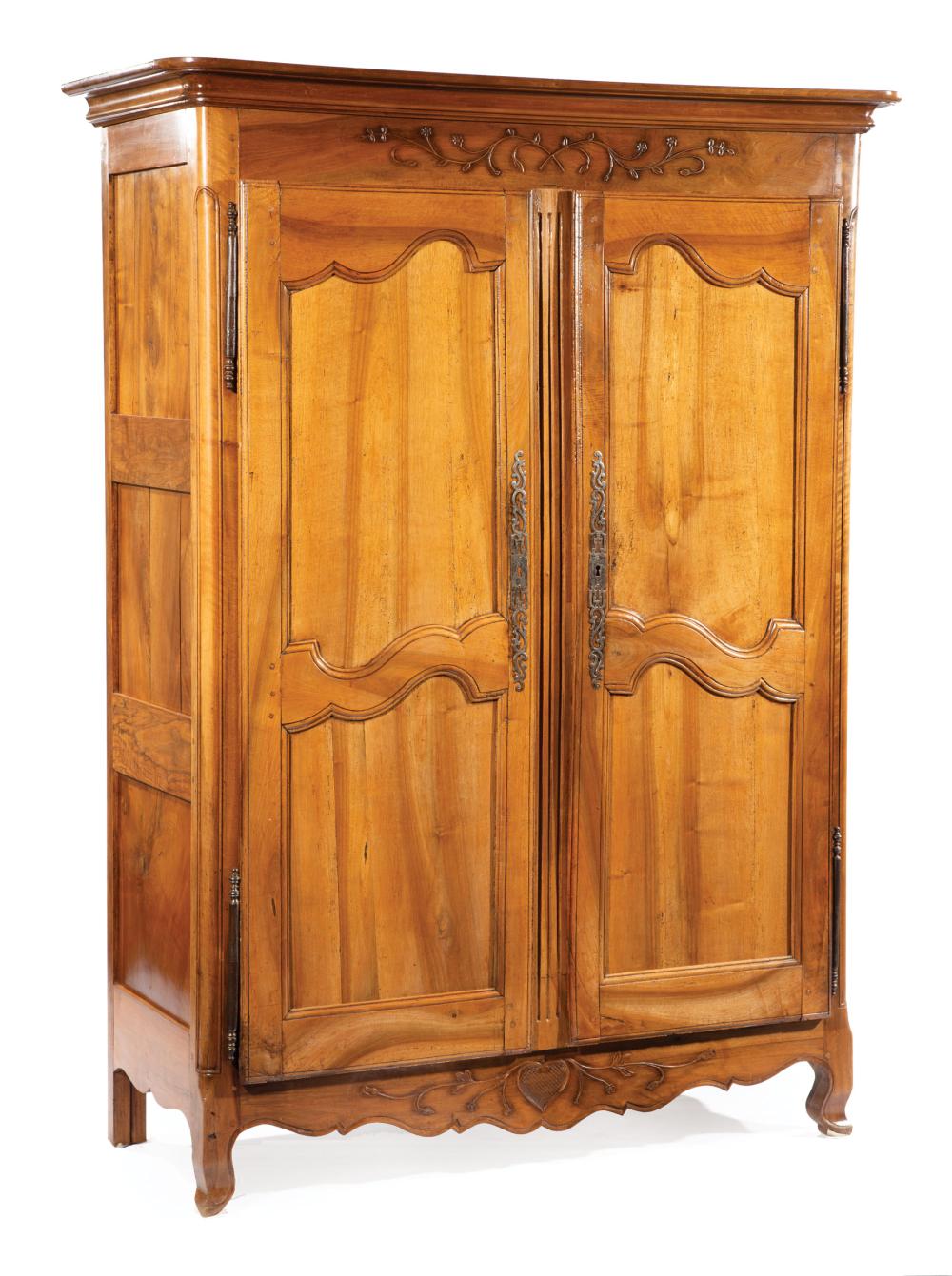 OUIS XV-STYLE FRUITWOOD ARMOIREAntique