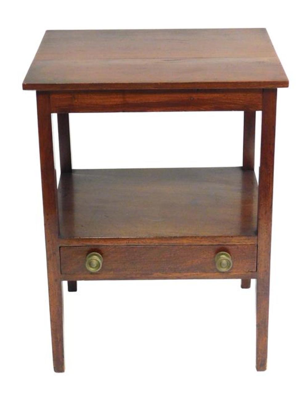 CHERRY SIDE TABLE WITH SINGLE DRAWER 31c290