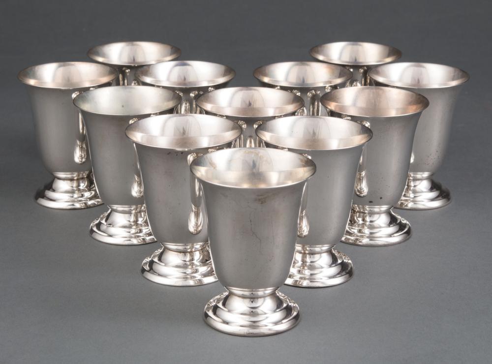 REDLICH & CO. STERLING SILVER SHOT GLASSESSet