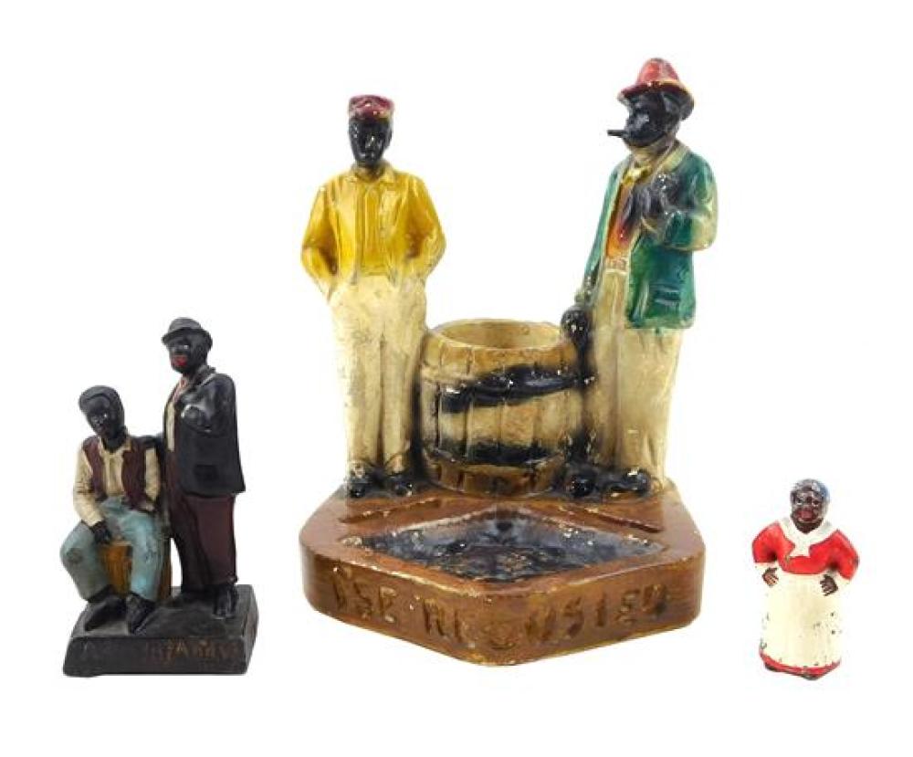 BLACK AMERICANA: TWO AMOS & ANDY FIGURINES