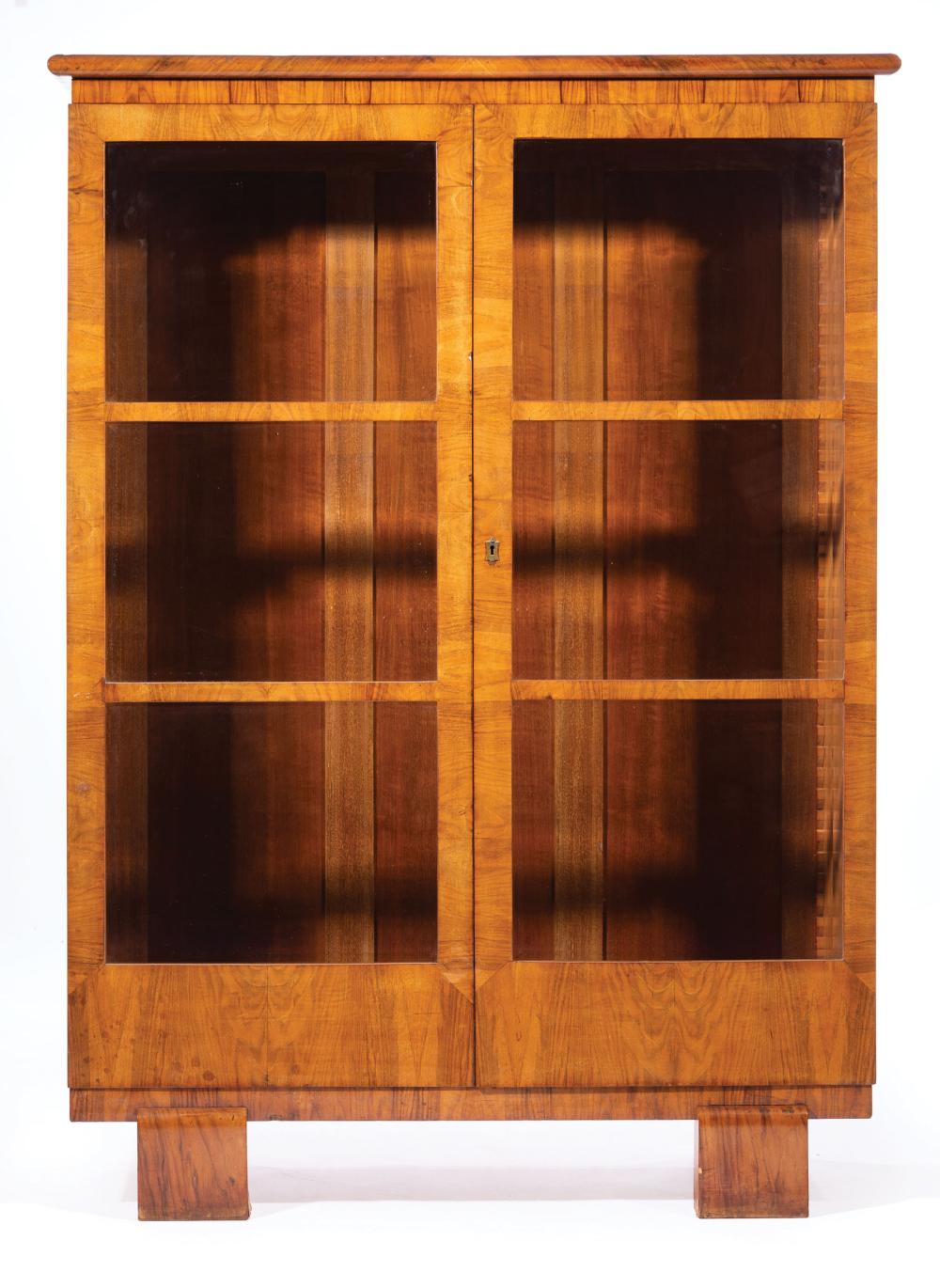 CONTINENTAL MAHOGANY BIBLIOTHEQUEContinental