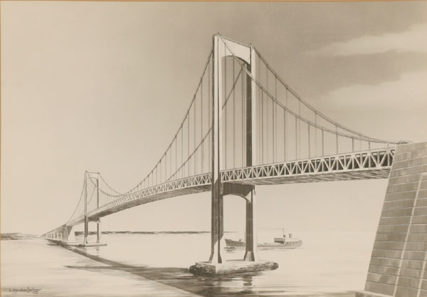 A. Gordon Lorimer Delaware Bridge