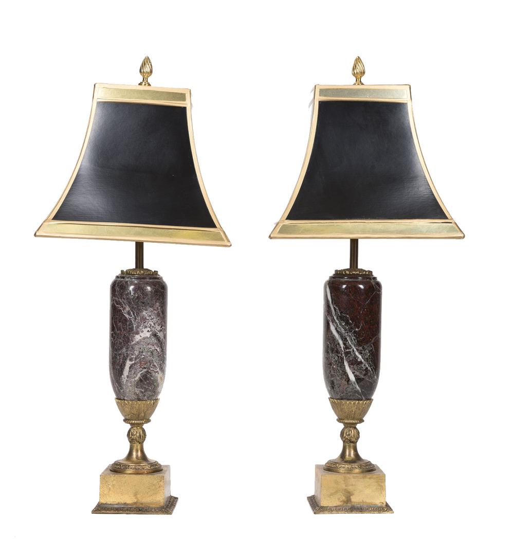 PAIR OF CONTINENTAL BRONZE AND