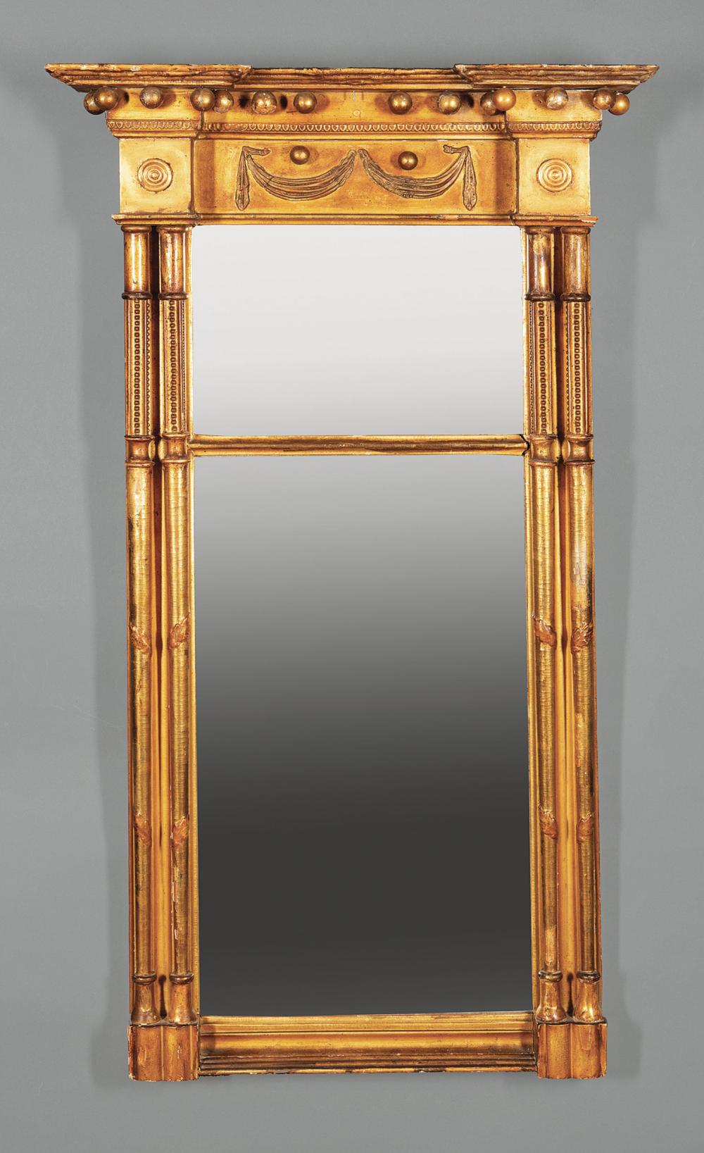 AMERICAN FEDERAL GILTWOOD PIER MIRRORAmerican