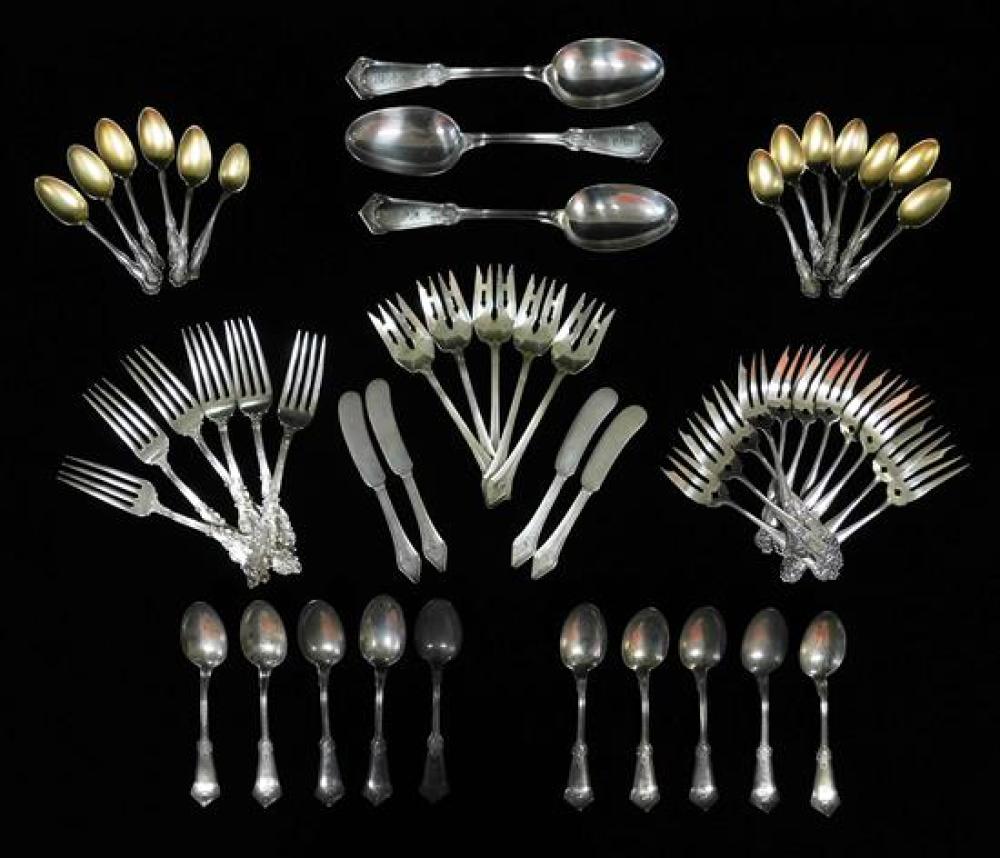 SILVER: FIFTY-TWO PIECES OF STERLING