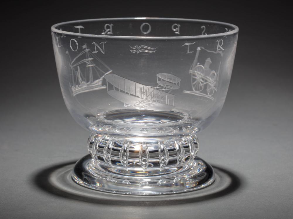 STEUBEN GLASS "TRANSPORTATION"