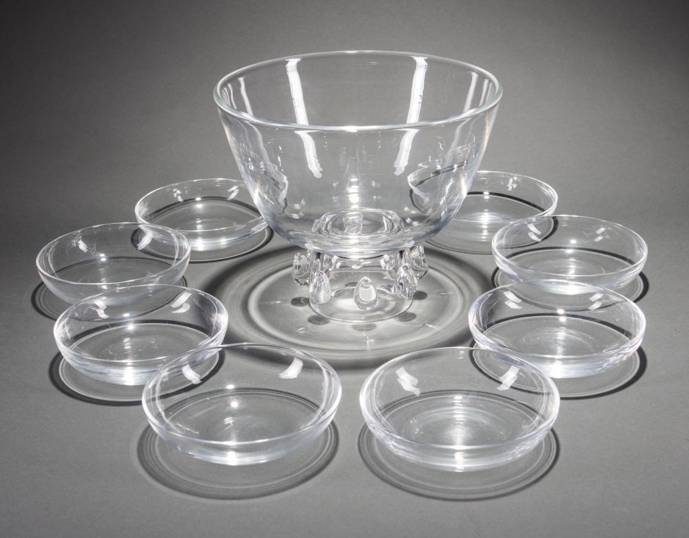 STEUBEN GLASS "TALISMAN" BOWL &