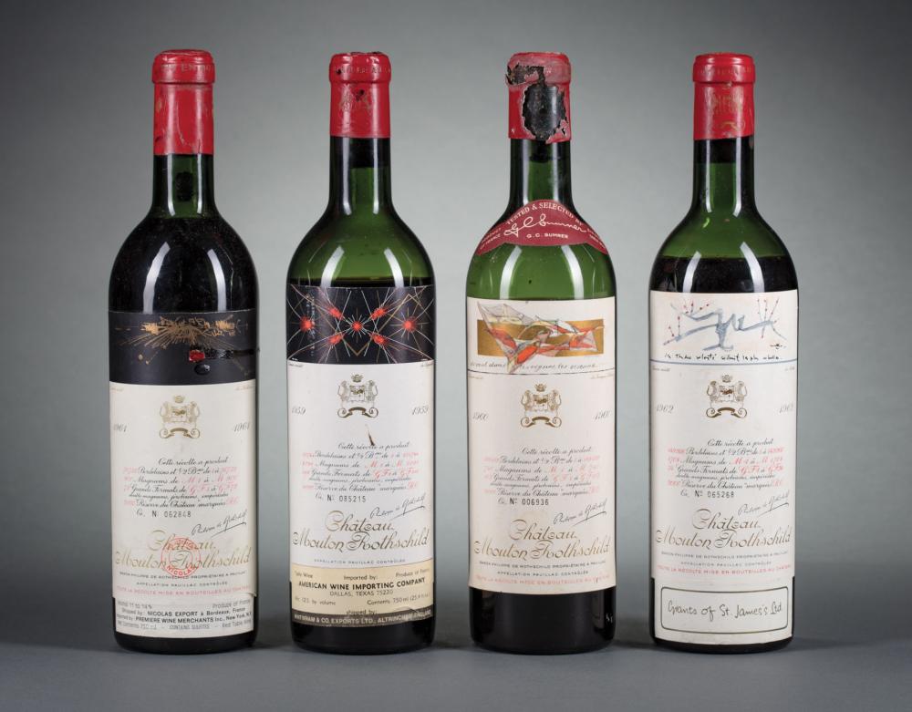 MOUTON ROTHSCHILD ARTIST LABEL 31c557