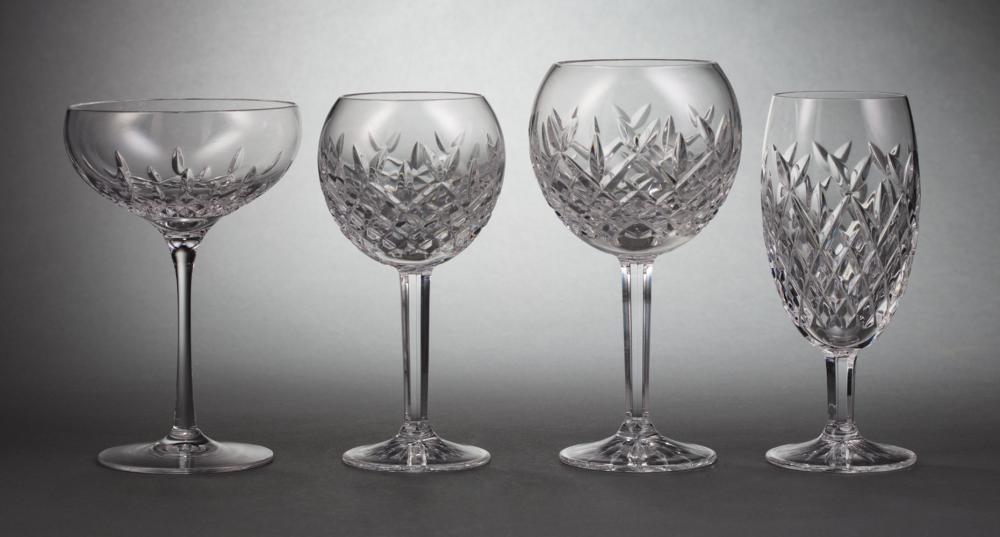 WATERFORD CUT CRYSTAL PARITAL STEMWARE 31c595