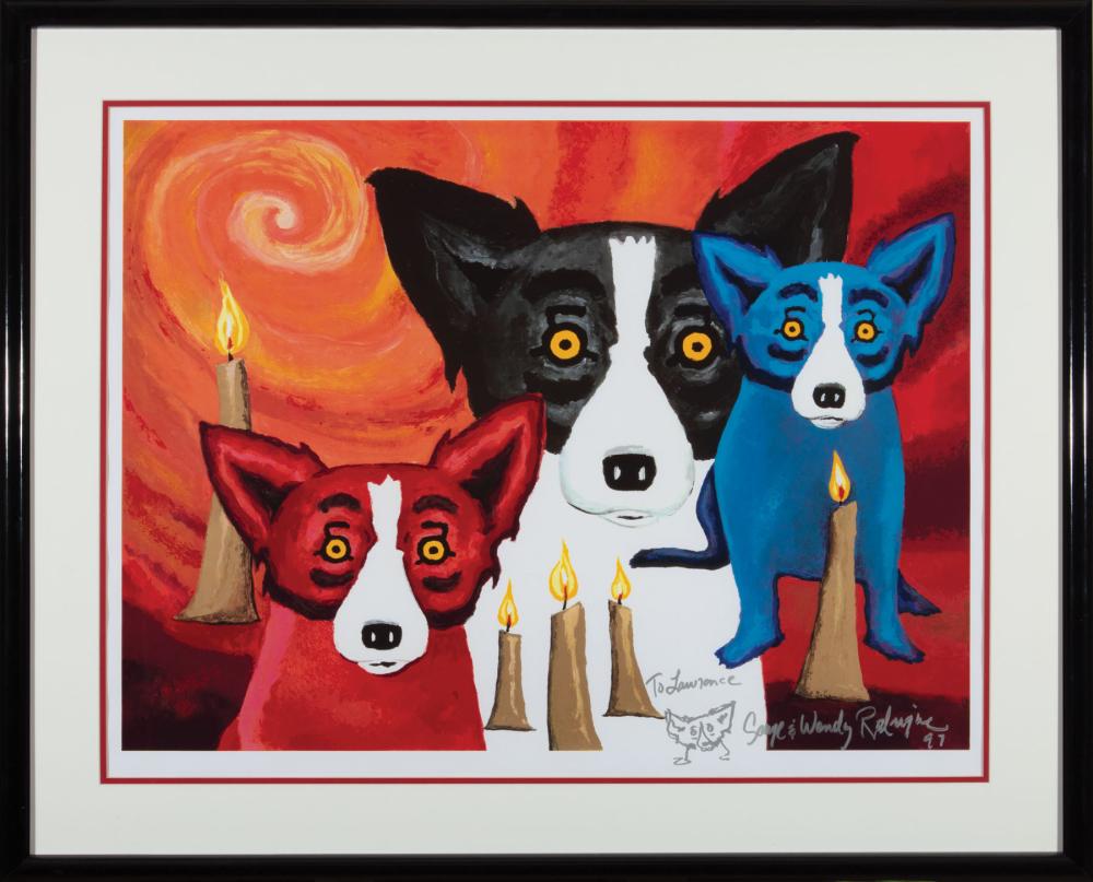 GEORGE RODRIGUE (AMERICAN/LOUISIANA,