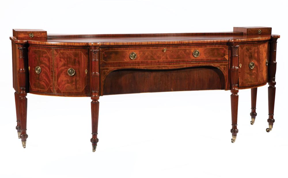 REGENCY INLAID AND CARVED MAHOGANY 31c644