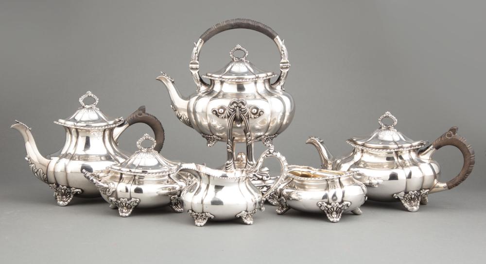 GORHAM STERLING SILVER TEA AND