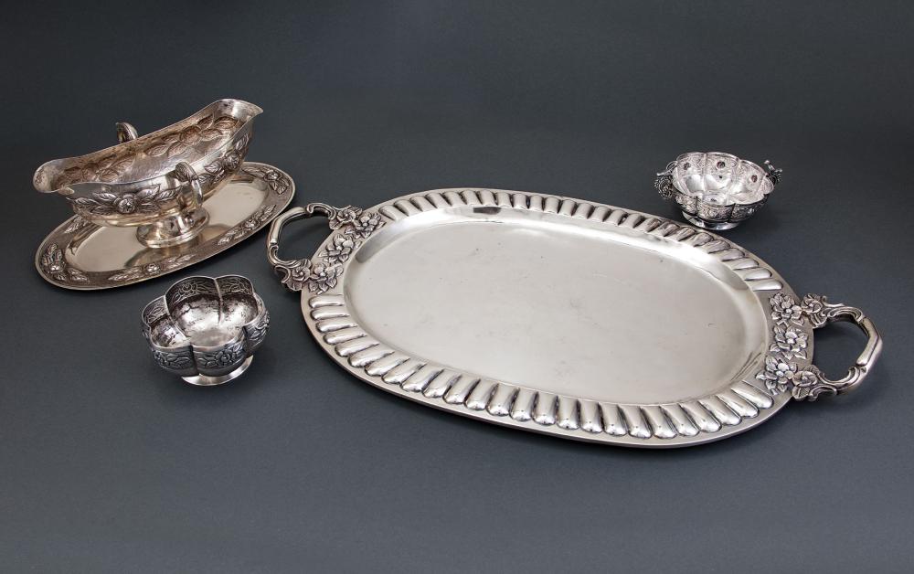 SANBORN'S STERLING SILVER SERVING