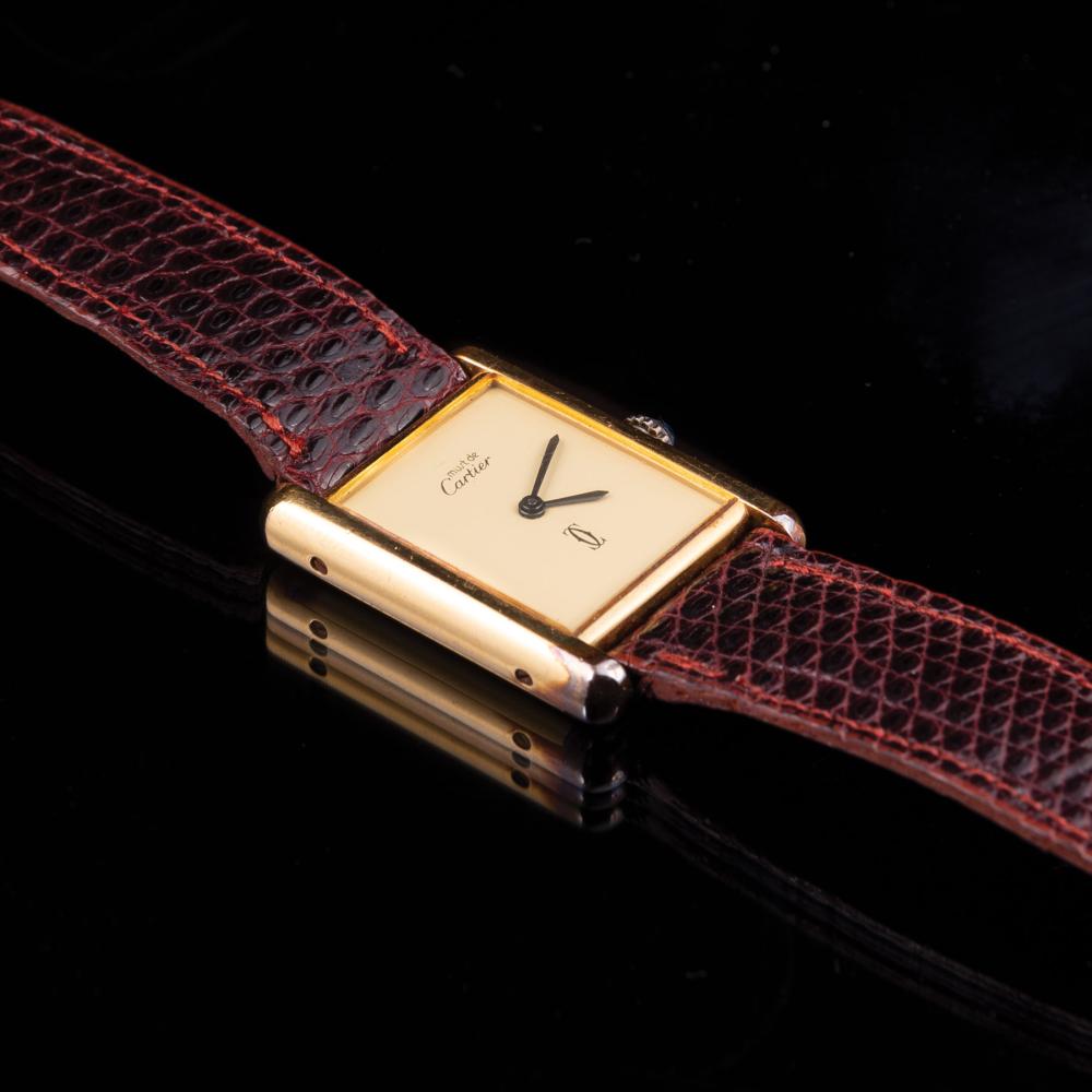 CARTIER "MUST DE CARTIER" VERMEIL