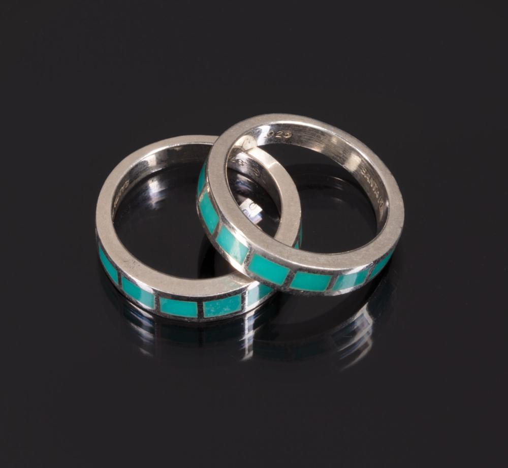 STERLING SILVER AND TURQUOISE GUARD 31c6fc