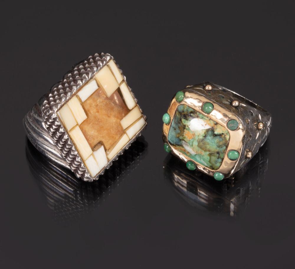 DIAN MALOUF INLAID RINGDian Malouf