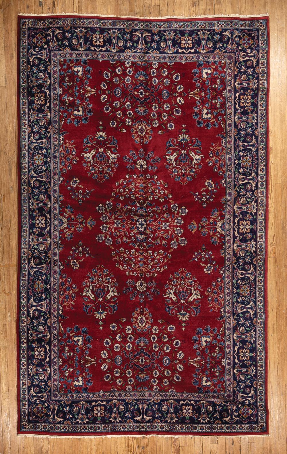 PERSIAN CARPETPersian Carpet , red ground,