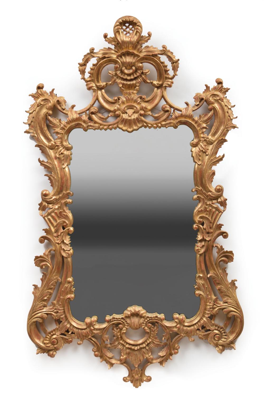 CONTINENTAL ROCOCO-STYLE GILTWOOD