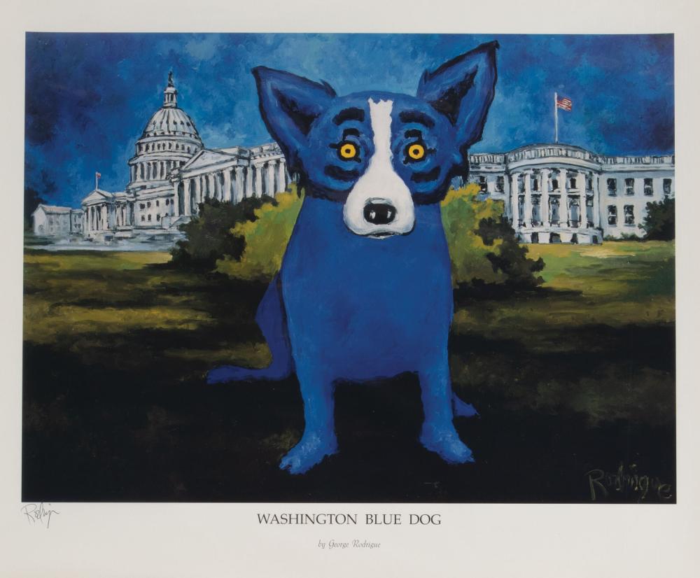 GEORGE RODRIGUE (AMERICAN/LOUISIANA,