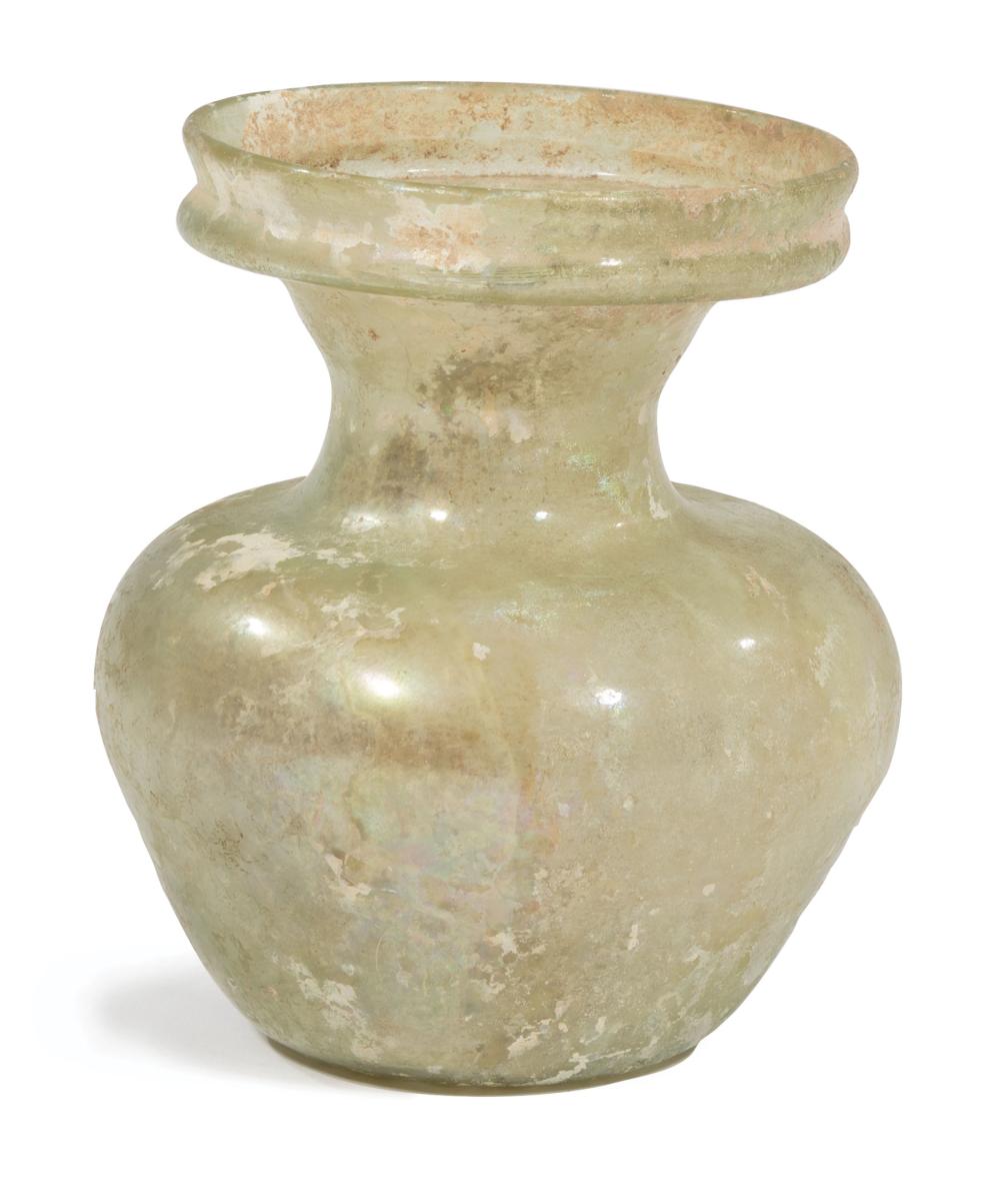 ANCIENT ROMAN GLASS VESSELAncient