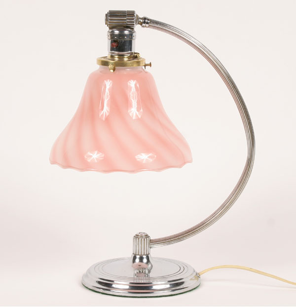 Modern Chase chrome desk lamp with 4fa8d